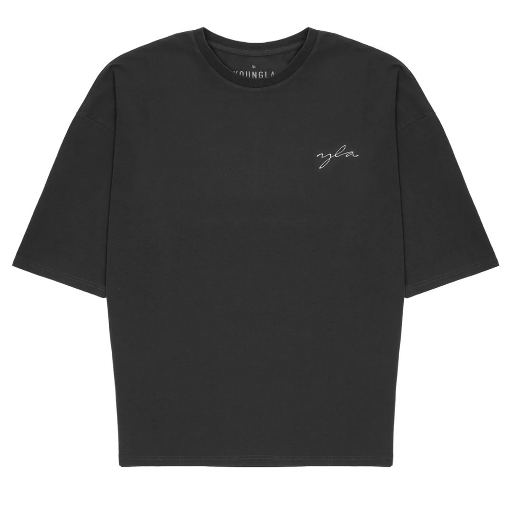 YoungLA 464 Skyline Supersized Tee - Black